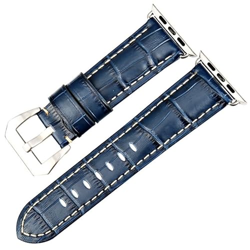 OPKDE Lederarmband für Apple Watch 49 mm, 45 mm, 41 mm, 44 mm, 40 mm, 42 mm, 38 mm, Serie 8, 7, SE, 6, 5, 4, 3, 2, Armband, 42/44/45/49mm, Achat