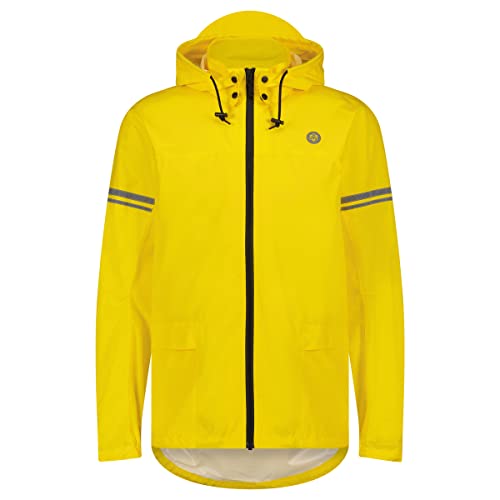 AGU Original Regenjacke Essential - Gelb - M - Damen & Herren - Wasserdicht & Atmungsaktiv, yellow (gelb), M