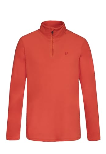 Protest Herren Fleece Perfecto Mit Kinnschutz Orange Fire XXL