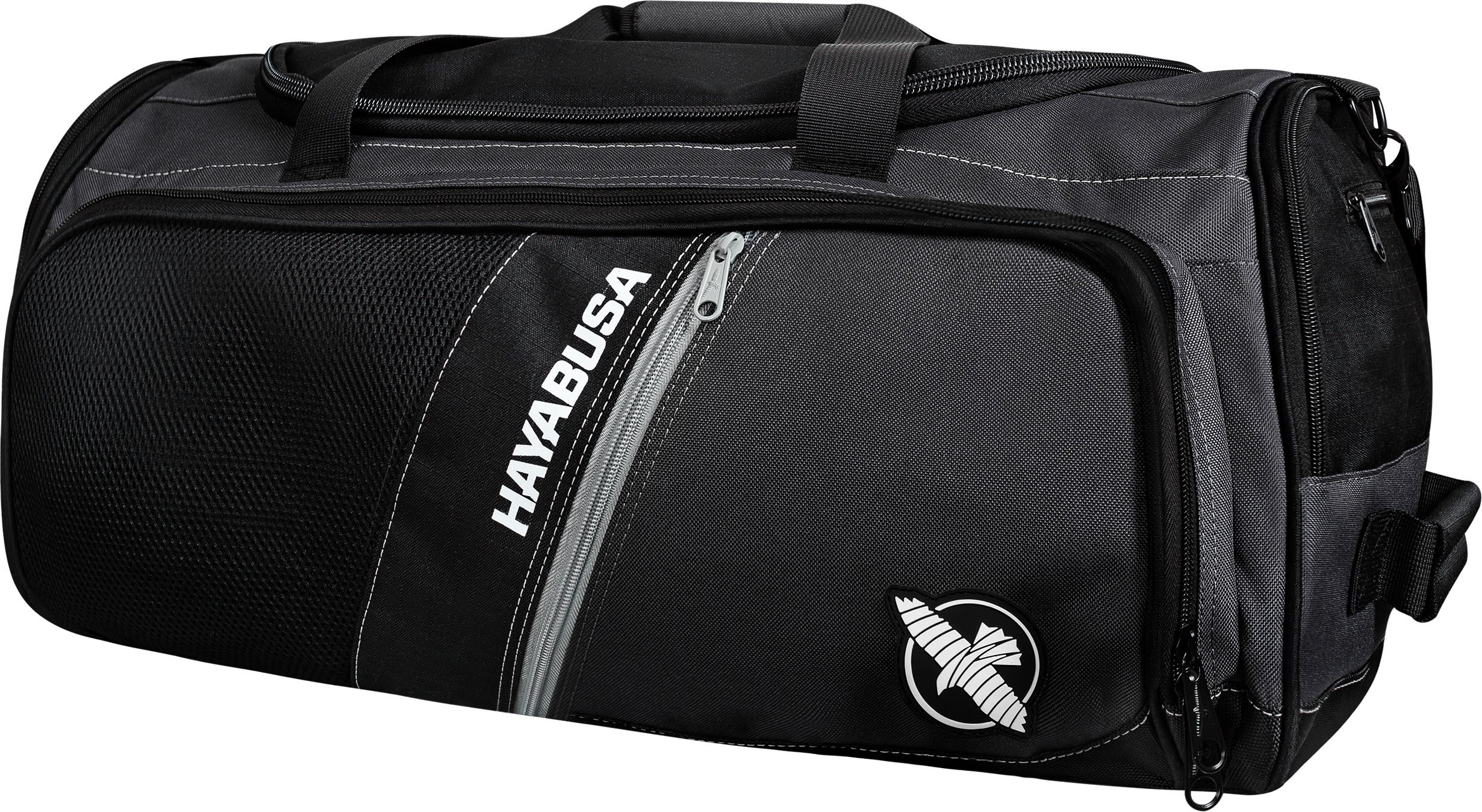 Hayabusa Ryoko Gym Reisetasche, Schwarz/Grau