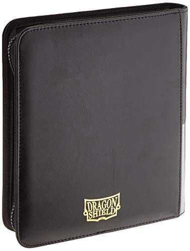 Arcane Tinmen 38200 - Dragon Shield: Card Codex Zipster Binder – Small Black