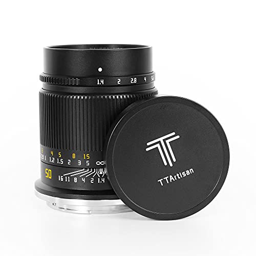 TT Artisan 50mm F1.4 ASPH Vollformat Objektiv Anschluss Nikon Z Mount für spiegellose Vollformatkameras