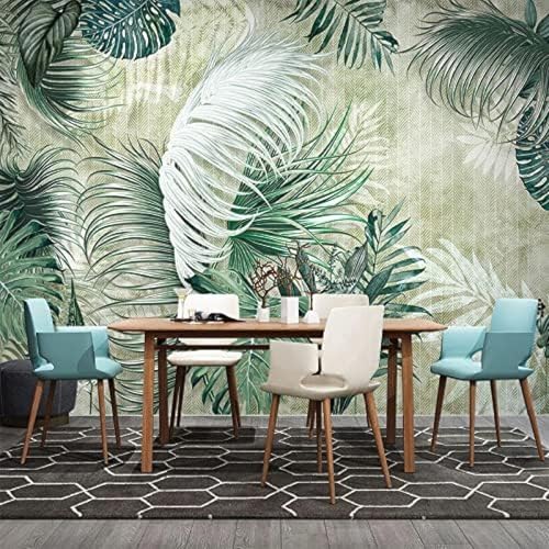 XLMING Rustikale Blume Öl Auf Leinwand Schwarz 3D Tapete Wohnzimmer Sofa Schlafzimmer Esszimmer Home Dekoration Wand-400cm×280cm