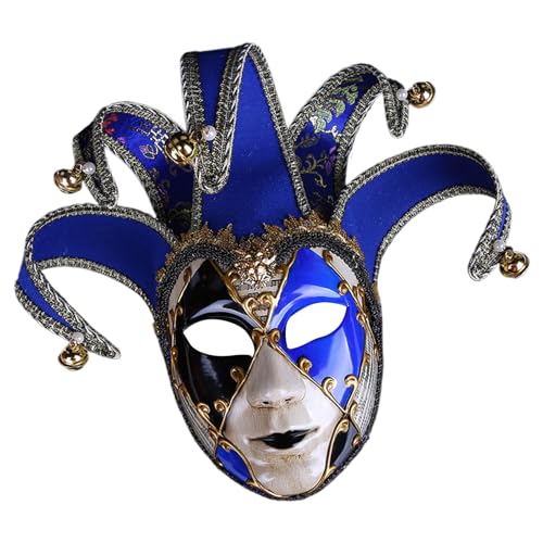 Maskerade Vollgesichtsabdeckung, Maskerade-Kostüm, Zubehör für Damen und Herren, Halloween, Maskerade, Karneval, Partys