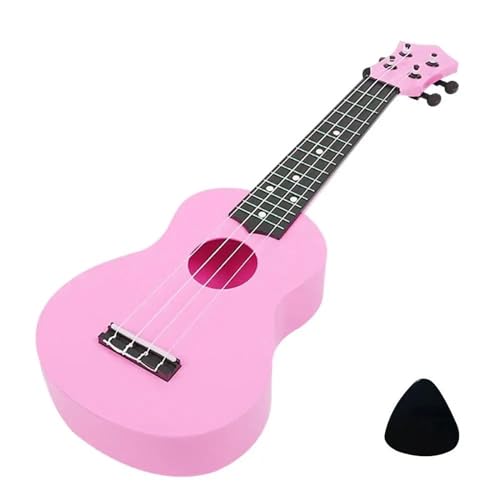 Mini-Musikinstrument-Ornamente 21-Zoll einzigartige, niedliche, dekorative, tragbare, tragbare italienische Miniatur-Gitarre mit 4 Saiten Akustik-Ukulele (Color : 3)