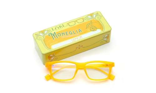 Loki Unisex Moneglia Sonnenbrille, Transparent Honig