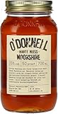 3 Gläser O'Donnell Moonshine “Harte Nuss” Likör (700 ml) I Made in Germany I Natürliche Zutaten I Premium Haselnuss Schnaps nach Amerikanischer Tradition I 25% Vol.