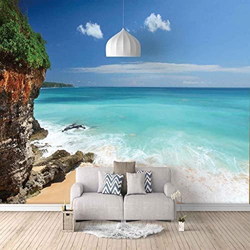 Felsige Wellenlandschaft 3D Tapeten Wanddekoration Fototapete Sofas Wohnzimmer Wandbild Schlafzimmer-300cm×210cm