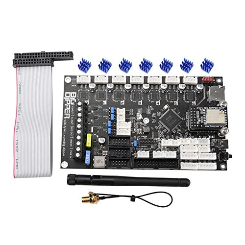 Mllepjdh Großes Dipper Board 3 Mini 5+ WiFi 3D Drucker Steuerplatine Upgrade Motherboard Für BLV Maschine 3D Drucker Motherboard WiFi