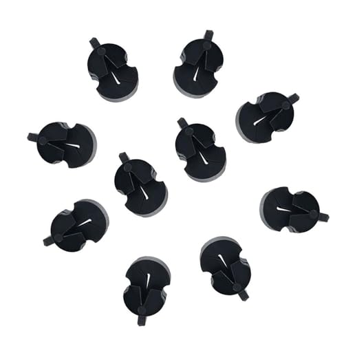 10PCS Dämpfer Gummi Violine Dämpfer für Spieler Geige Zubehör