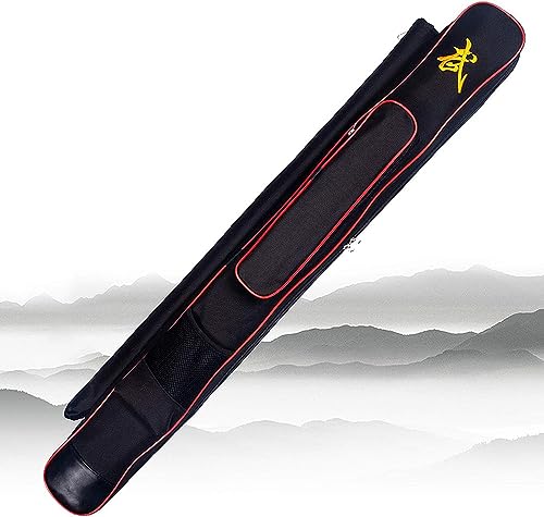 Taiji Schwerttasche Schwerttasche Double Layer Chinese Kung Fu Wasserdichtes Oxford Cloth Katana Schwert Tasche Samurai-Schwertaufbewahrungstasche B