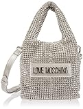 Love Moschino Damen Handtasche, Argento