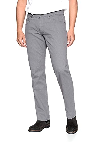 STOOKER - Herren 5-Pocket Jeans Twill Stretch Hose, Frisco (5190) - Grey Minimal (W36/L32, 9298 - Grey Minimal)