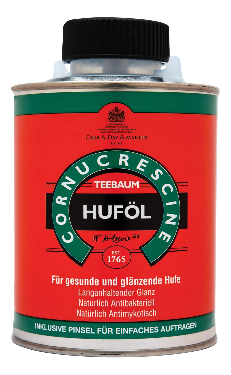 &Carr Day Martin Cornucrescine & Teebaum mit Hufpinsel, 500 ml