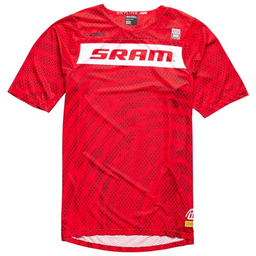 Troy Lee Designs MTB-Jersey Kurzarm Skyline Air Rot Gr. M