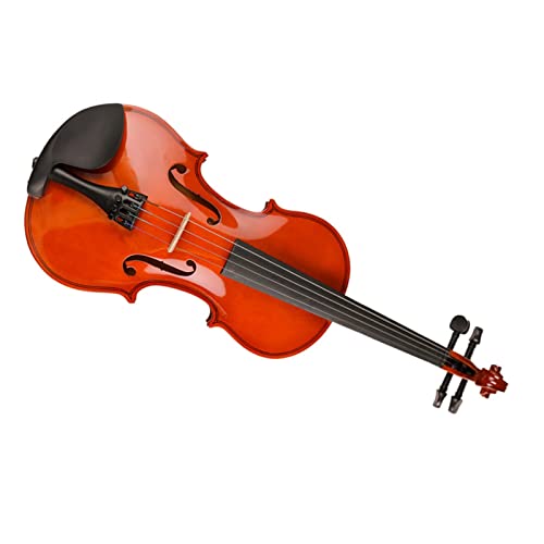 Violine Anfänger Akustische Violine Aus Massivem Holz Für Anfänger Mit Bogensaiten Und Schulterstütze (Color : 1/2)