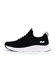 FILA Herren RUN-IT Multisport Shoe, Black-White, 42 EU