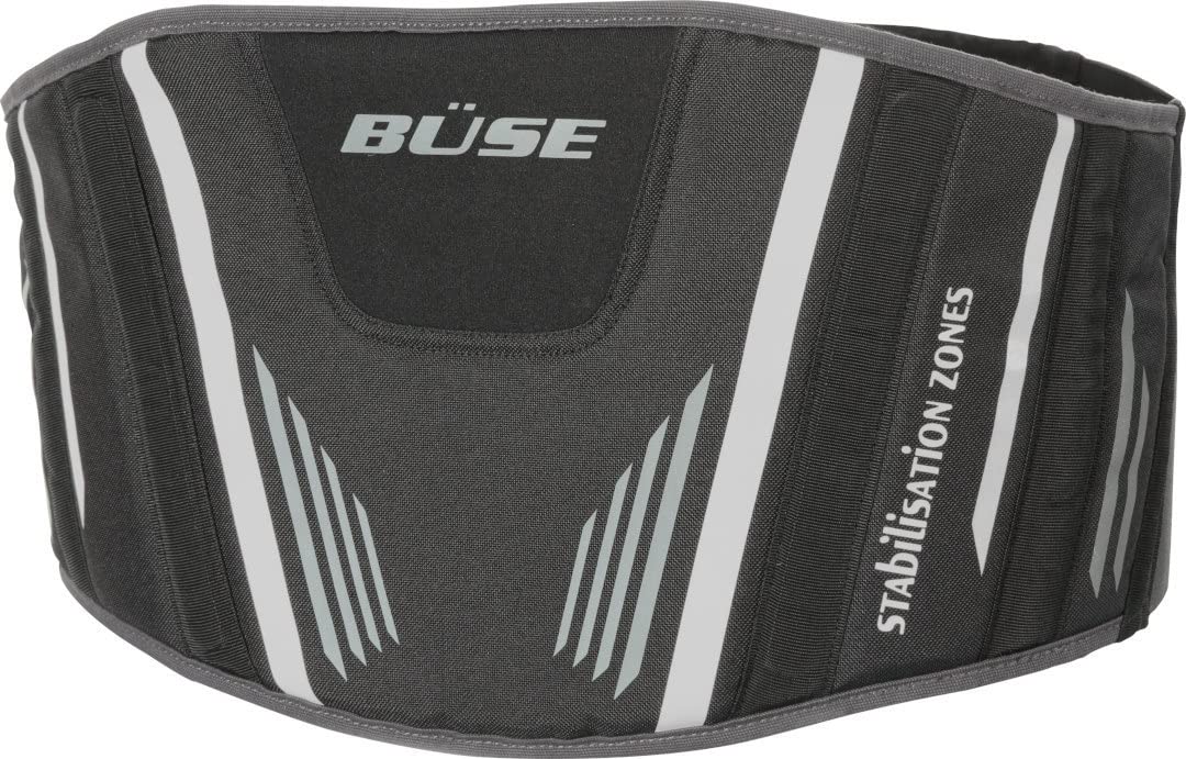 Büse Rider Nierengurt (Black/Grey,XXL)