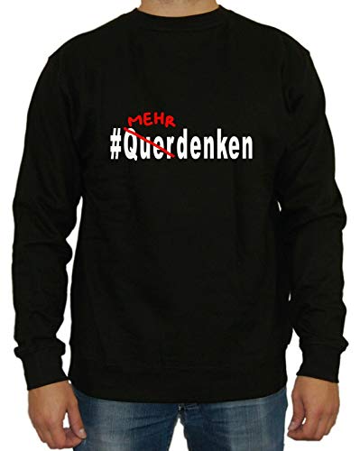 Artshirt Factory Mehrdenken Sweater, Größe: XXL, Schwarz