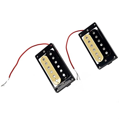 ZENGXUE 1 Set Von 2 Zebra-Humbucker-Dual-Coil-Pickup-E-Gitarre Für Gibson Humbucker Tonabnehmer Set