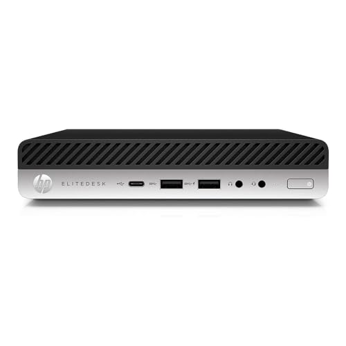 HP EliteDesk 800 G4 DM/Core i5 8500T 2.1GHz / 8GB RAM / 256GB SSD Intel HD Graphics/Win 11 Pro 64-bit (Generalüberholt)