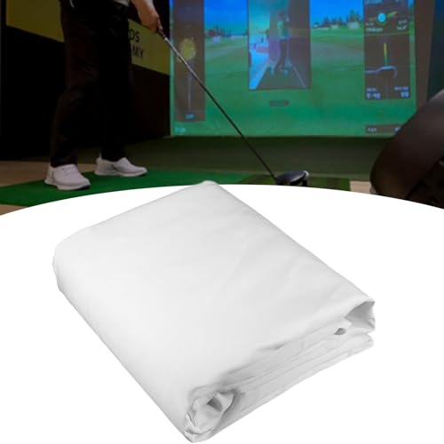 ROGHA Golfsimulator-Aufprallschirm für drinnen/draußen, Golfsimulator-Aufprallschirm, selbstwiederherstellendes Faltengewebe, Aufprallschirm,3 * 1m