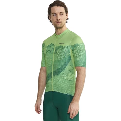 Craft ADV ENDUR Graphic Jersey M Spruce/TWIG L