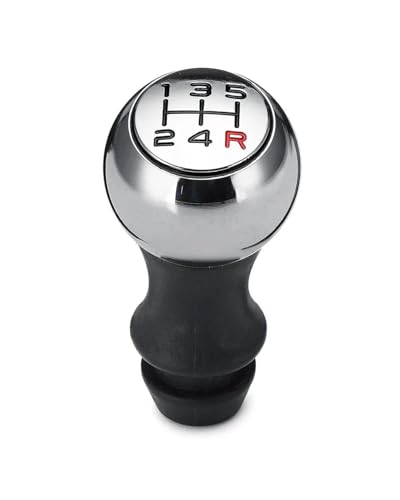 Schaltknauf Für Peugeot 106 206 306 406 107 207 307 407 Autozubehör 5-Gang-Auto MT Schaltknauf Hebel Schalthebel Griff Stick Shift knob(Red R)