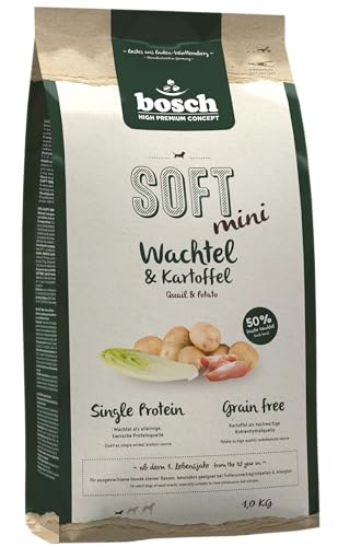 Bosch Soft Mini Wachtel & Kart. | 2 x 2,5kg Hundefutter Vorteilspack