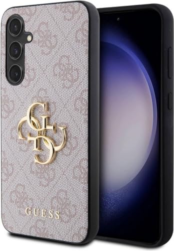 CG Mobile Guess GUHCS23FE4GMGPI S711 Hülle für S23 FE Rosa hardcase 4G Big Metal Logo