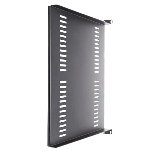 1 HE Server Rack Universelles Belüftetes Fach Für 19-Zoll Geräte Racks Und Schränke. Robuste Stahlkonstruktion 10 Zoll Tiefes Daten Geräte Rack