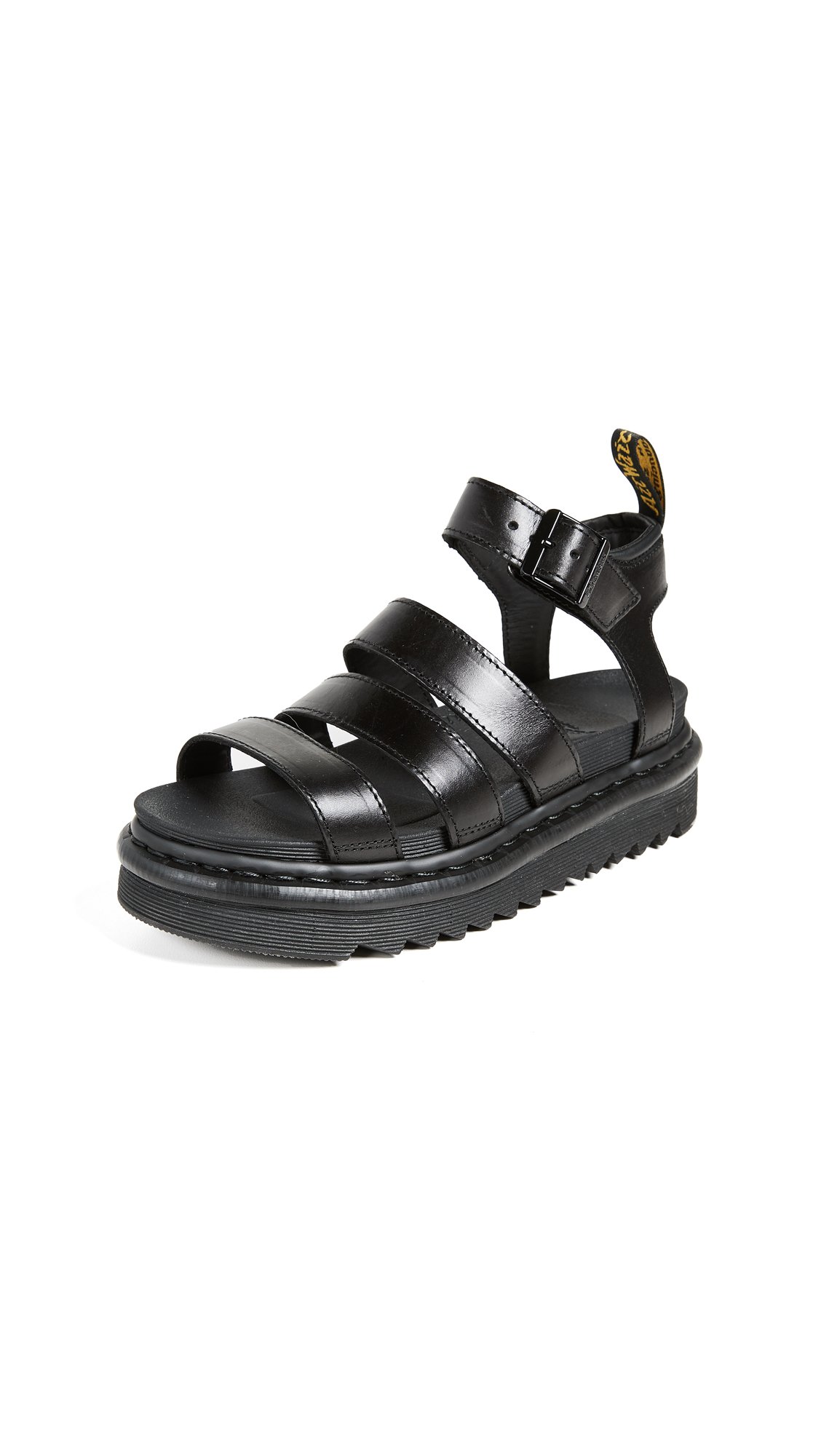 Dr. Martens Damen Blaire Sandals, Black Brando, 42 EU