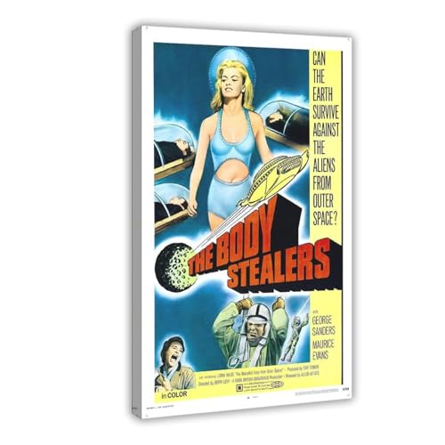 gyhac Filmposter "The Body Stealers", 1969, Sci-Fi, ein Bogen, Kunstwerk, Digitaler, Download, Leinwand-Poster, Schlafzimmer, Landschaft, Büro, Raumdekoration, Geschenk, 40 x 60 cm