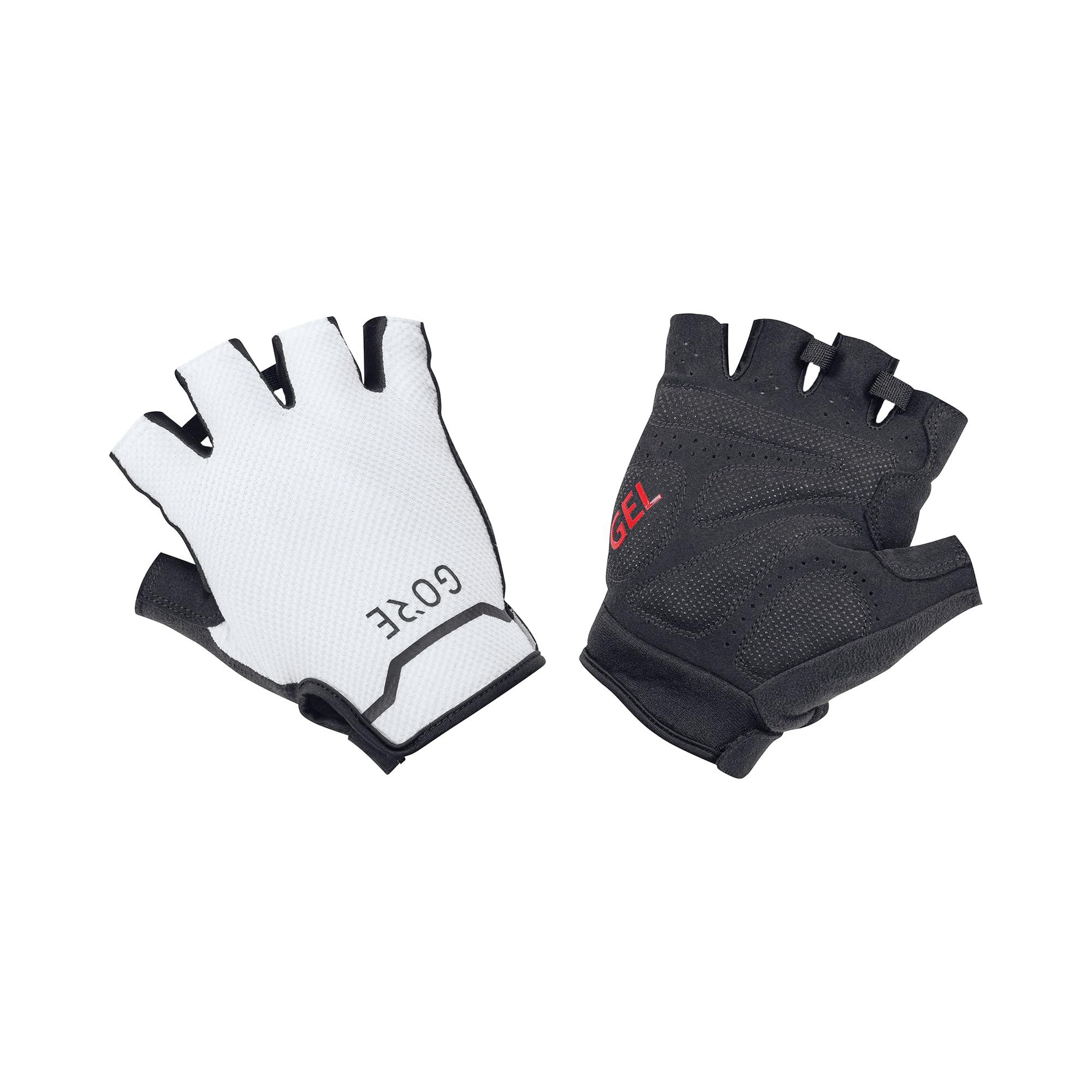 GOREWEAR C5 Kurze Handschuhe, Schwarz/Weiß