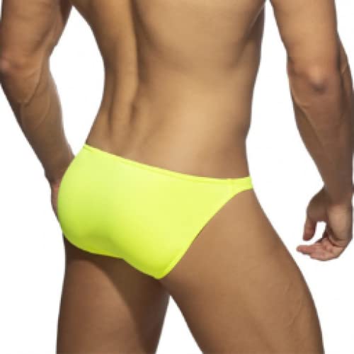 ALANZE Push Up Pad Bikini Bademode Herren Badehose Homosexuell Badehose Für Badeanzug Strand Shorts Beutel Unterwäsche Unterwäsche Slips,Mit Pad Grün,M