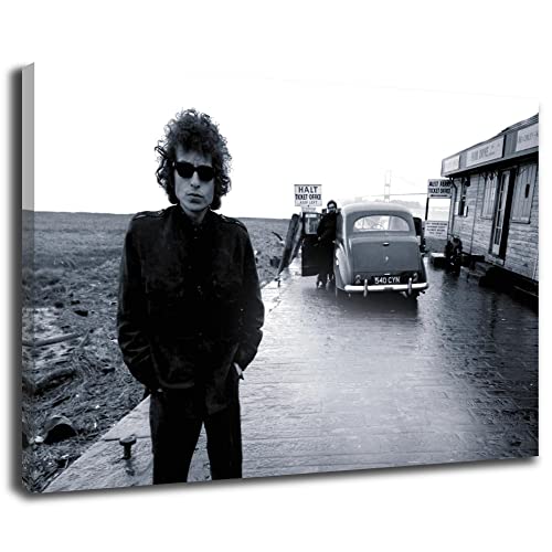 Artis Prints Leinwandbild Bob Dylan, Rock-Musik, Album Cover 60's, Klein bis XXL, Inneneinrichtung - Wohnzimmer - Wohnung, Dekoration