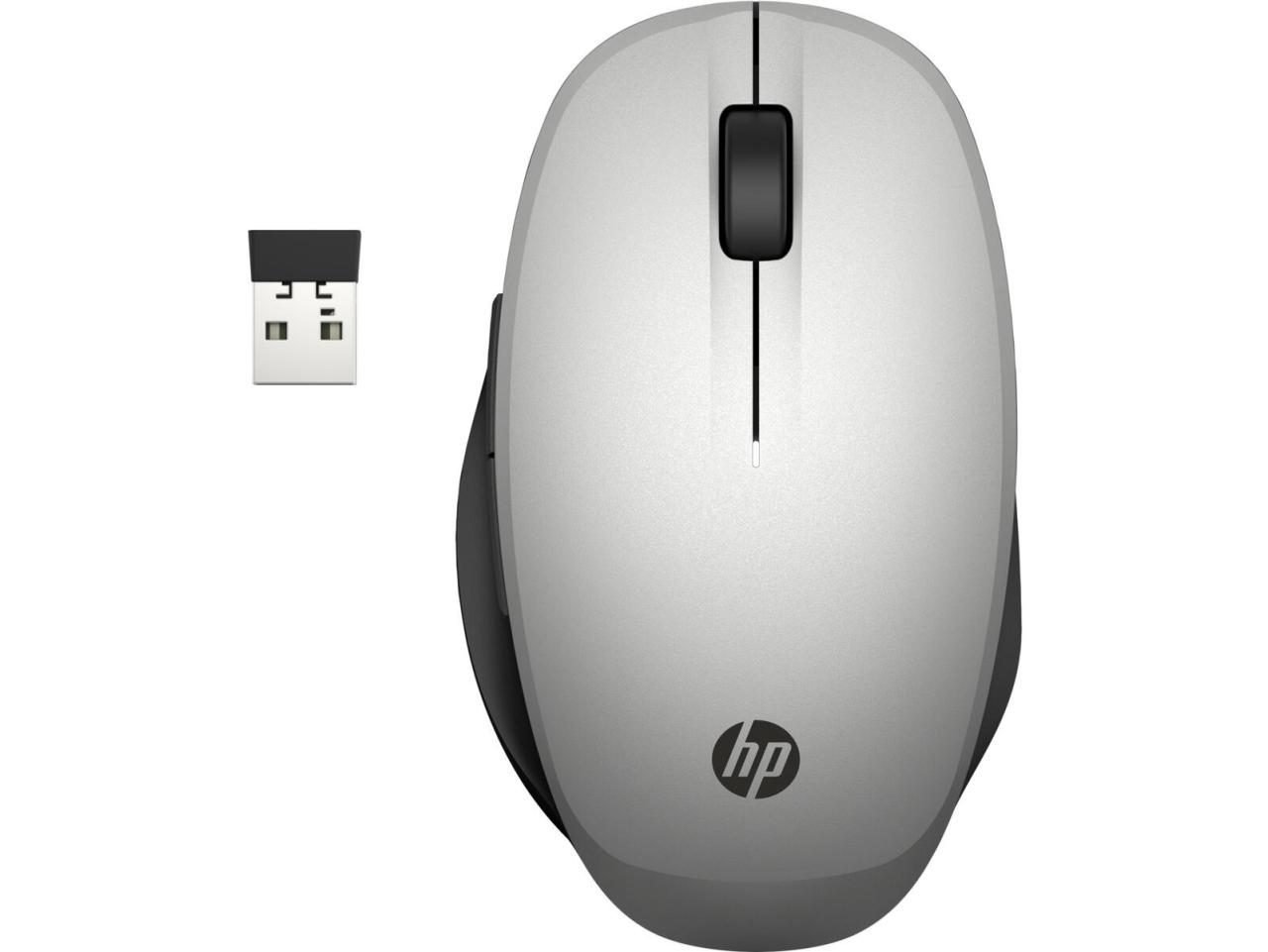 HP Dual Mode Maus silber