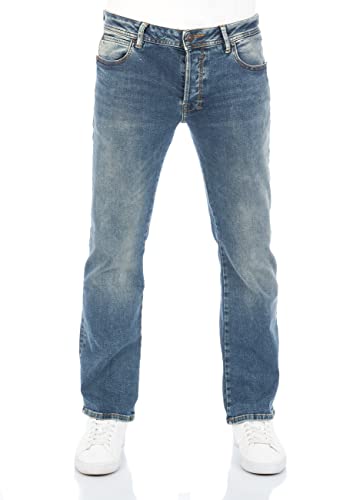 LTB Jeans Herren Jeans Hose Roden Bootcut Jeanshose Basic Baumwolle Denim Stretch Tiefer Bund Blau w28 w29 w30 w31 w32 w33 w34 w36 w38 w40, Farbvariante:Maul Wash, Größe:33W / 34L, 50186-14996-53359