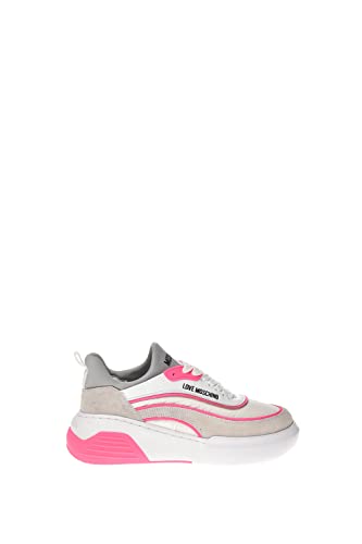 Pollini Damen Ja15845g0fjh710a35 Sneaker, Weiß, 35 EU