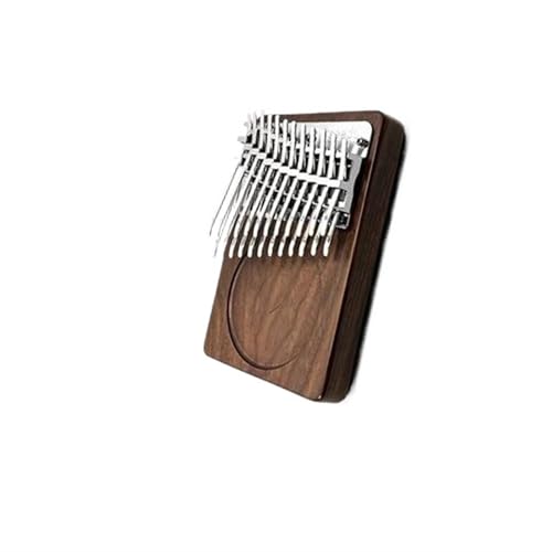 Kalimba 34 24-Tasten-Daumenklavier Aus Schwarzem Nussbaumholz B/C-Ton Doppellagig Professionelles Kalimba-Klavier Anfängerinstrument(C24)