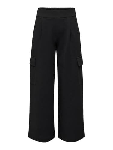 JdY Damen JDYGEGGO Life Pocket Pant JRS NOOS Hose, Black, XL x 32L