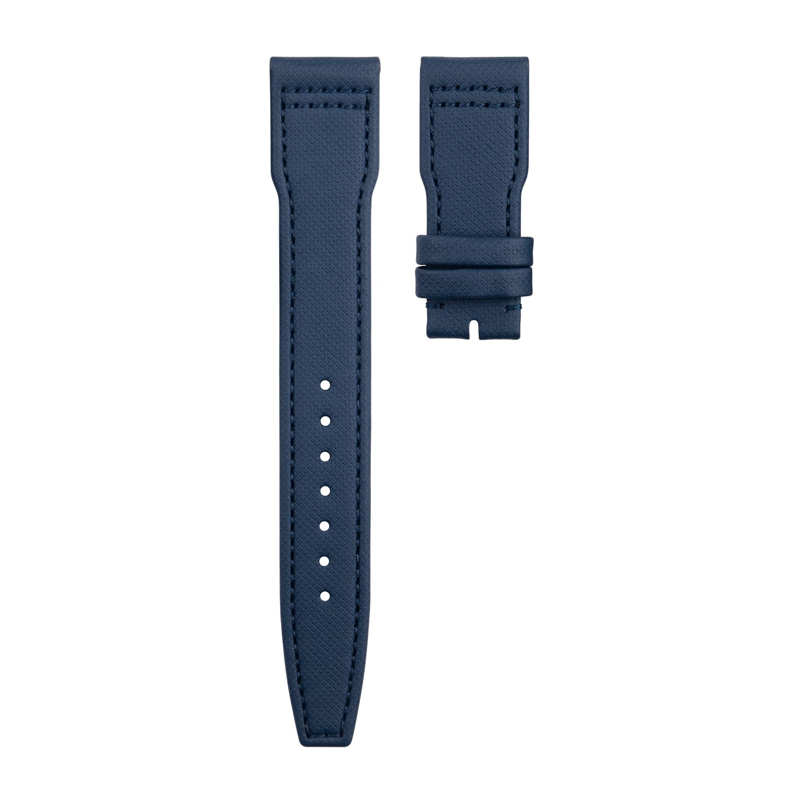 IOTUP Armband für IWC Spitfire Mark 18 Portugieser Portofino Pilot IW3777, Nylon-Canvas-Lederarmband, 20 mm, 21 mm, 22 mm, 20 mm, Achat