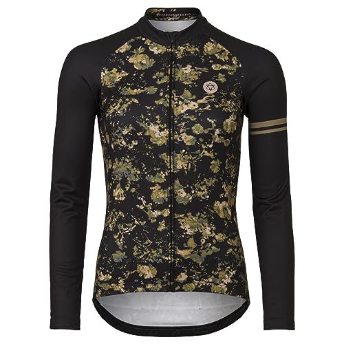 AGU Abstract Flower Trikot Langarm Essential Damen Strategy L