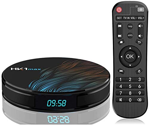 Sofobod HK1 MAX TV Box Android 10.0 TV Box 4GB RAM 64GB ROM 2.4G/5G Dual WiFi H.265 Decoding HD 4K Set Top Box