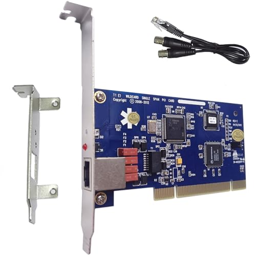 te110 - PCI E1 Karte unterstützt Asterisk, freepbx, issabel, asterisknow, dahdi, ISDN PRI SS7 E1 Für Asterisk PABX SIP Telefon System