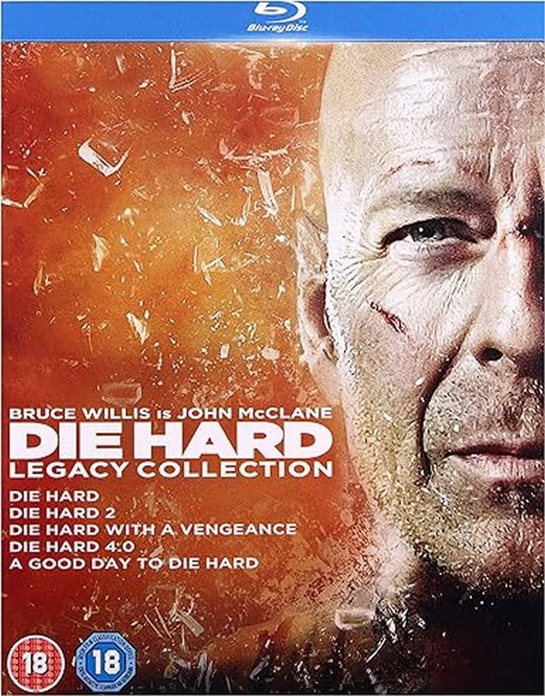 Die Hard 1-5 Legacy Collection [Blu-ray] [Import]