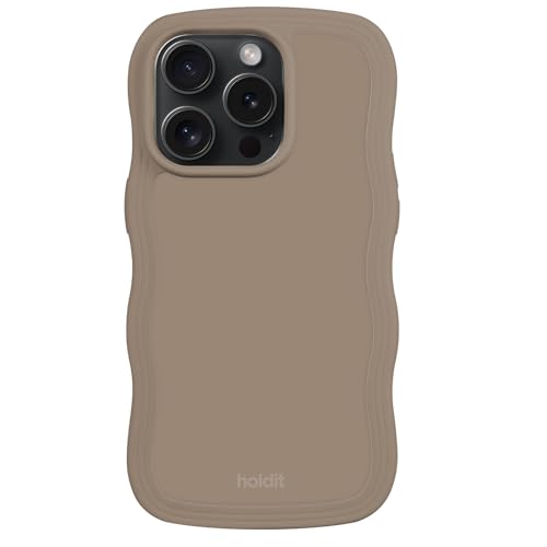 holdit Wavy Case - Mocha Brown - iPhone 15 Pro