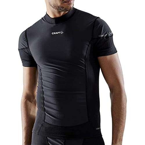 Craft Herren Active Extreme X Wind SS M Oberteile, Schwarz/Granit, XL