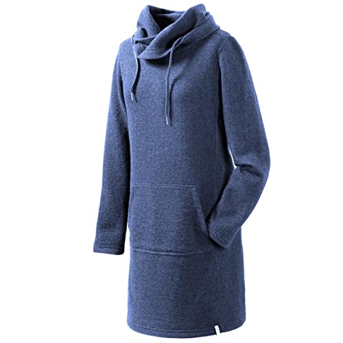 Mufflon Damen Wollkleid Mu- Kiki W50 Atlantic blau - S