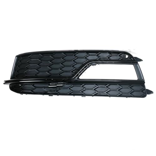 Frontgrills Für A5 Für S-Linie S5 2013 2014 2015 2016 2017 8T0807682K Front Nebel Licht Trim Gitter Front Gitter Abdeckung Front Bumper Grille(Black 1 Left)